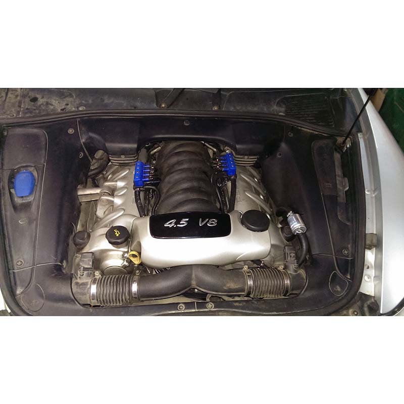 Установка газового оборудования 4-го поколения на Porsche Cayenne V8